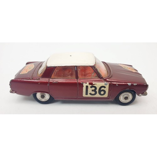 396 - A vintage boxed Corgi Rover 2000 in Monte Carlo Trim, 322 with reproduction box. UK shipping £14. We... 