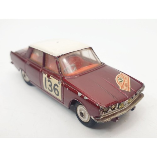 396 - A vintage boxed Corgi Rover 2000 in Monte Carlo Trim, 322 with reproduction box. UK shipping £14. We... 