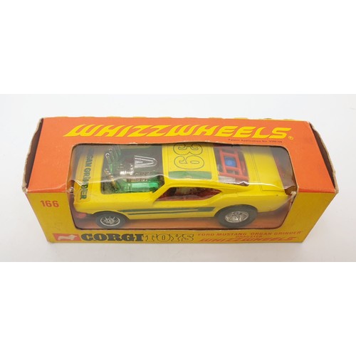 409 - A vintage boxed Corgi Whizzwheels Ford Mustang 