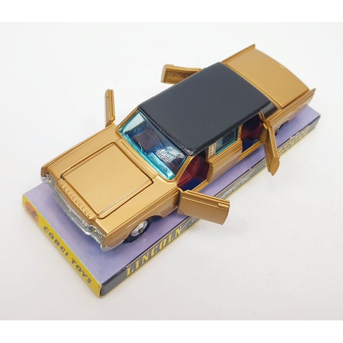 412 - A vintage boxed Corgi Lincoln Continental Executive Limousine, 262. UK shipping £14. We combine ship... 