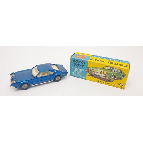 414 - A vintage boxed Corgi Oldsmobile Tornado, 264. UK shipping £14. We combine shipping.