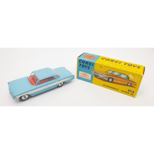 415 - A vintage boxed Corgi Oldsmobile Super 88, 235. UK shipping £14. We combine shipping.