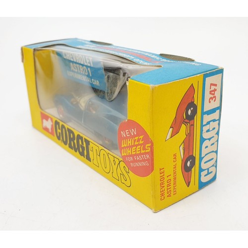 416 - A vintage boxed Corgi Chevrolet Astro 1 Experimental Car, 347. UK shipping £14. We combine shipping.