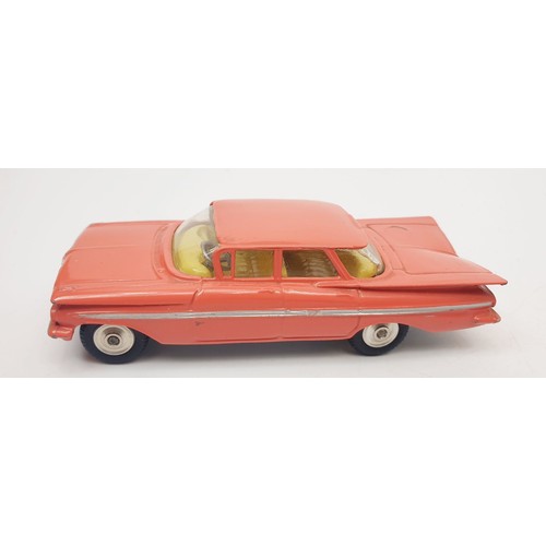 419 - A vintage Corgi Chevrolet Impala, 220 with reproduction box. UK shipping £14. We combine shipping.