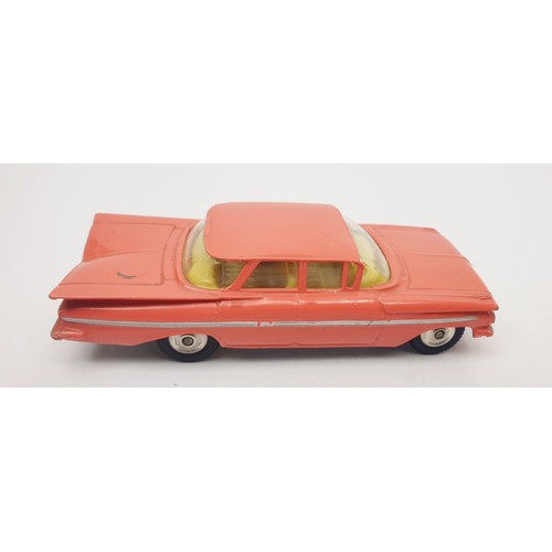 419 - A vintage Corgi Chevrolet Impala, 220 with reproduction box. UK shipping £14. We combine shipping.