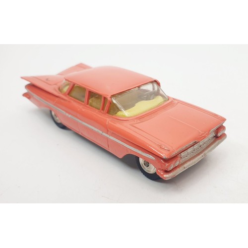 419 - A vintage Corgi Chevrolet Impala, 220 with reproduction box. UK shipping £14. We combine shipping.