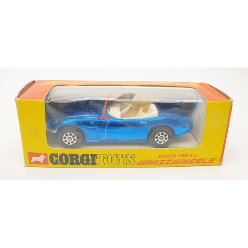 424 - A vintage boxed Corgi Whizzwheels Toyota 2000 GT, 375. UK shipping £14. We combine shipping.