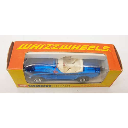 424 - A vintage boxed Corgi Whizzwheels Toyota 2000 GT, 375. UK shipping £14. We combine shipping.