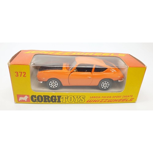 425 - A vintage boxed Corgi Whizzwheels Lancia Fulvia Sport Zagato, 372. UK shipping £14. We combine shipp... 