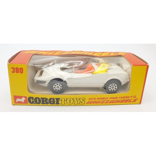 426 - A vintage boxed Corgi Whizzwheels Alfa Romeo Pinin Farina P.33, 380. UK shipping £14. We combine shi... 