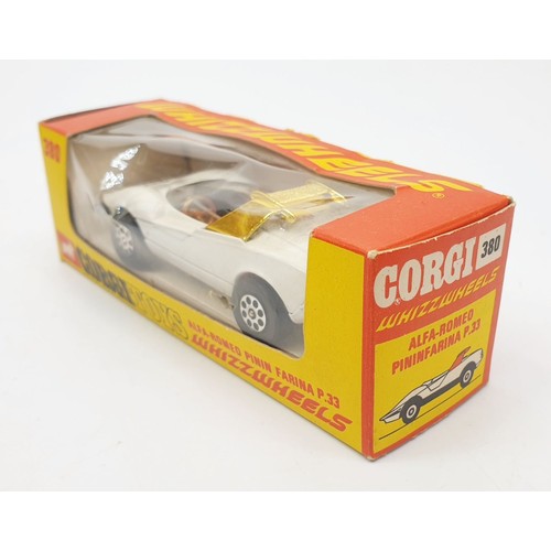 426 - A vintage boxed Corgi Whizzwheels Alfa Romeo Pinin Farina P.33, 380. UK shipping £14. We combine shi... 