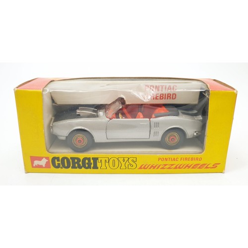 430 - A vintage boxed Corgi Whizzwheels Pontiac Firebird, 343. UK shipping £14. We combine shipping.