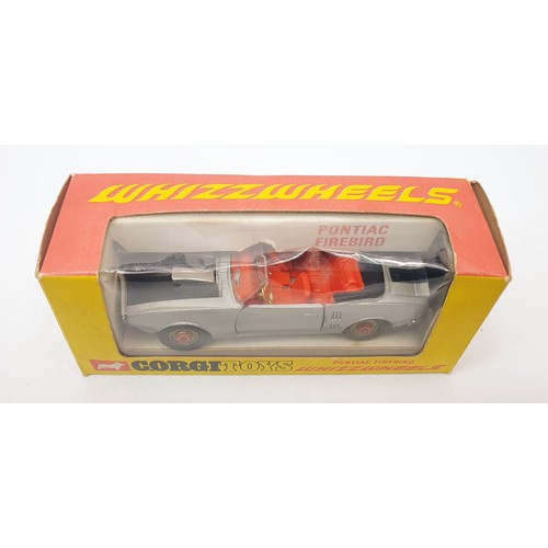 430 - A vintage boxed Corgi Whizzwheels Pontiac Firebird, 343. UK shipping £14. We combine shipping.