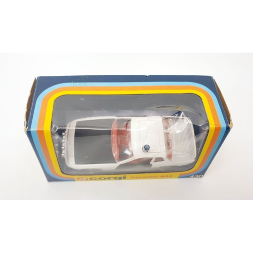 434 - A vintage boxed Corgi Porsche 924, 430. UK shipping £14. We combine shipping.