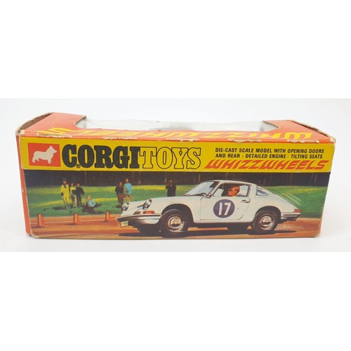 435 - A vintage boxed Corgi Whizzwheels Porsche Targa 911S, 382. UK shipping £14. We combine shipping.