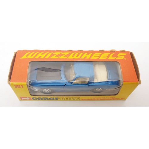 436 - A vintage boxed Corgi Whizzwheels Iso Grifo 7 litre, 301. UK shipping £14. We combine shipping.