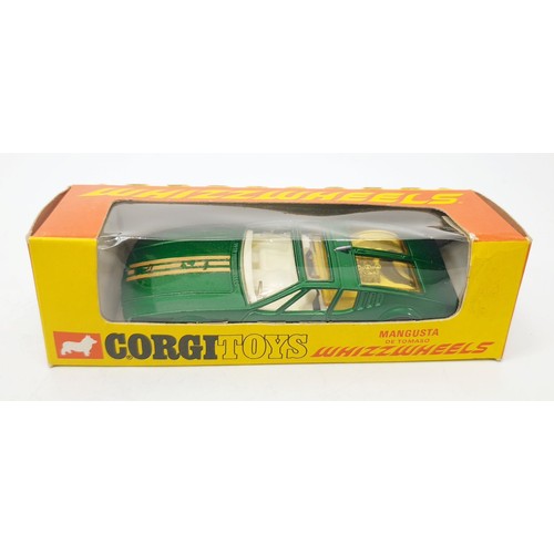 438 - A vintage boxed Corgi Mangusta De Tomaso, 203. UK shipping £14. We combine shipping.