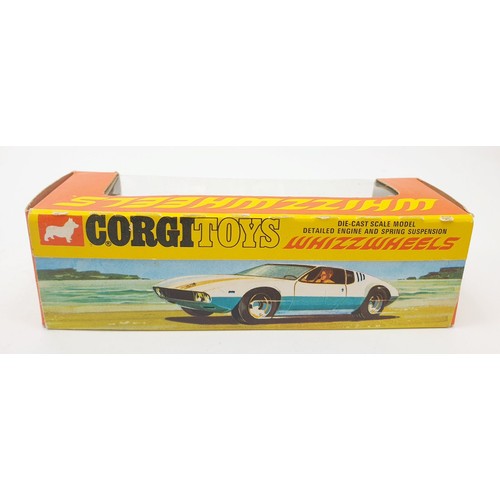 438 - A vintage boxed Corgi Mangusta De Tomaso, 203. UK shipping £14. We combine shipping.