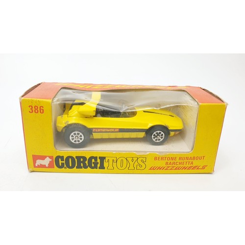 439 - A vintage boxed  Corgi Whizzwheels Bertone Runabout by Barchetta, 386. UK shipping £14. We combine s... 