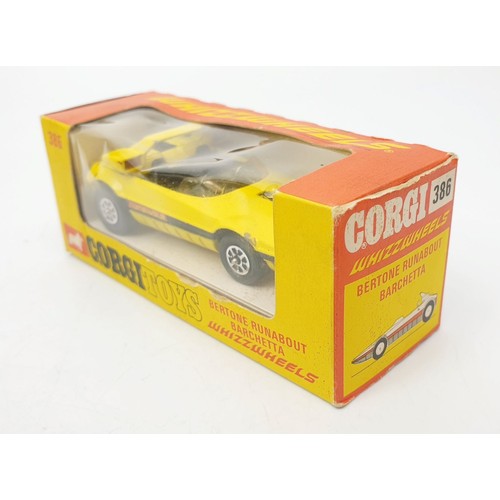 439 - A vintage boxed  Corgi Whizzwheels Bertone Runabout by Barchetta, 386. UK shipping £14. We combine s... 