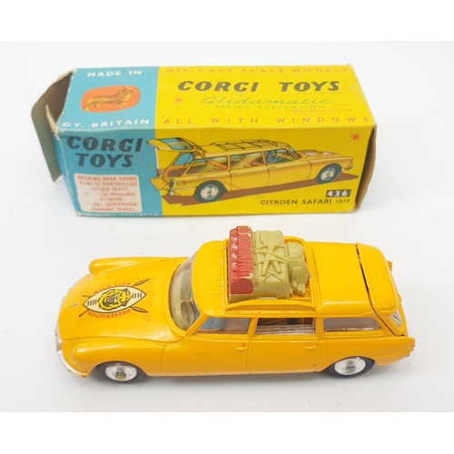 443 - A vintage boxed Corgi Citroen Safari ID 19, 436. UK shipping £14. We combine shipping.