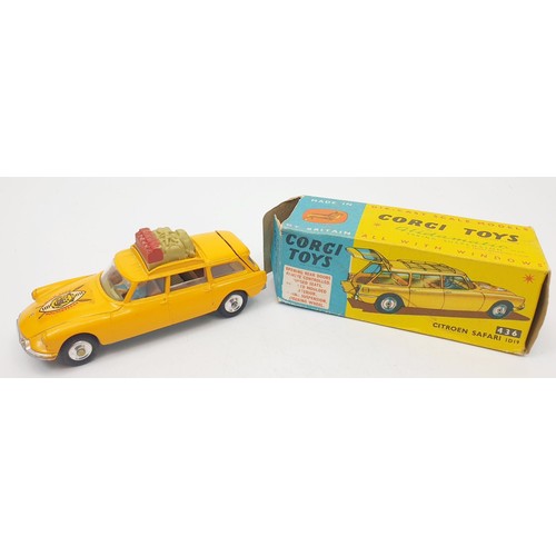 443 - A vintage boxed Corgi Citroen Safari ID 19, 436. UK shipping £14. We combine shipping.