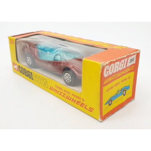 455 - A vintage boxed Corgi Adams Bros. Probe 16, 384. UK shipping £14. We combine shipping.