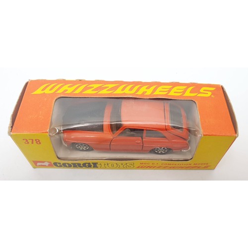 457 - A vintage boxed Corgi Whizzwheels MGC G.T. Competition Model, 378. UK shipping £14. We combine shipp... 