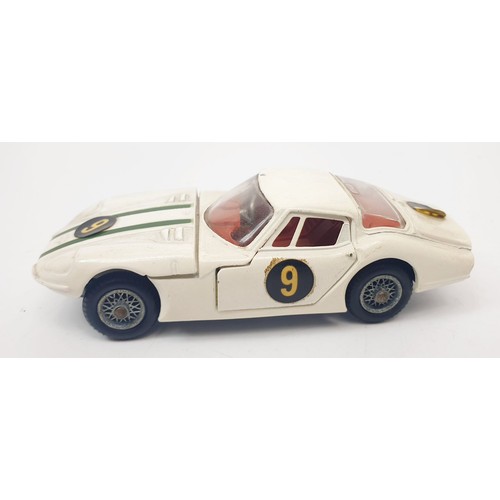 458 - A vintage boxed Corgi Marcos 1800 G.T. with Volvo Engine, 324. UK shipping £14. We combine shipping.