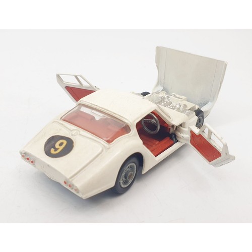 458 - A vintage boxed Corgi Marcos 1800 G.T. with Volvo Engine, 324. UK shipping £14. We combine shipping.