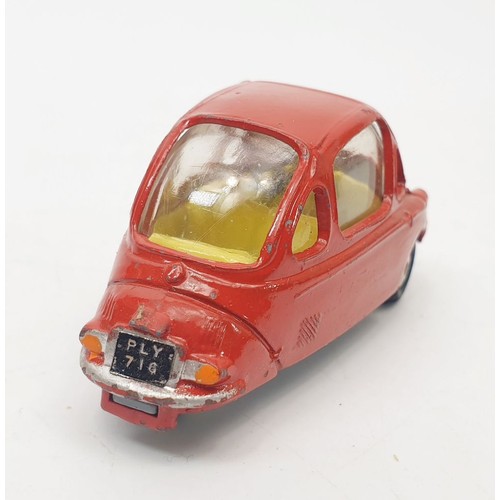 463 - A vintage boxed Corgi Heinkel-1 Economy Car, 233. UK shipping £14. We combine shipping.