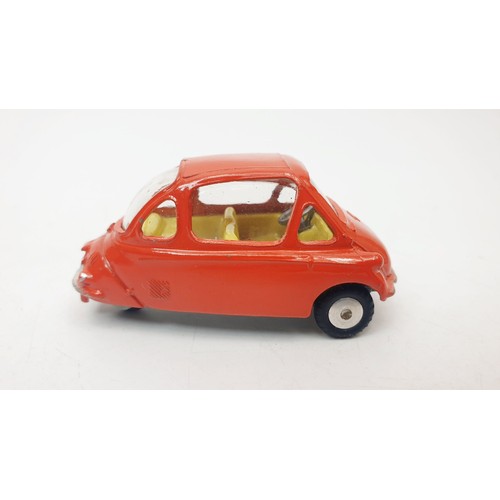 464 - A vintage boxed Corgi Heinkel-1 Economy Car, 233. UK shipping £14. We combine shipping.