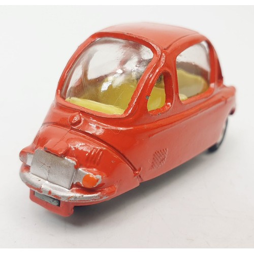 464 - A vintage boxed Corgi Heinkel-1 Economy Car, 233. UK shipping £14. We combine shipping.