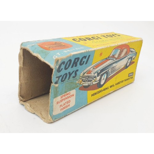 468 - A vintage boxed Corgi Mercedes Benz 300SL Hard Top Roadster, 304S. UK shipping £14. We combine shipp... 