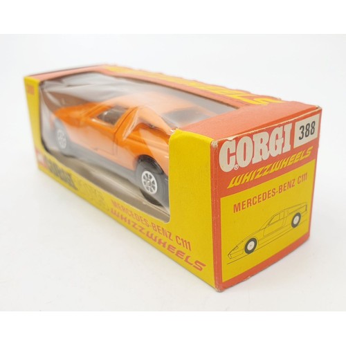 471 - A vintage boxed Corgi Whizzwheels Mercedes Benz C111, 388. UK shipping £14. We combine shipping.