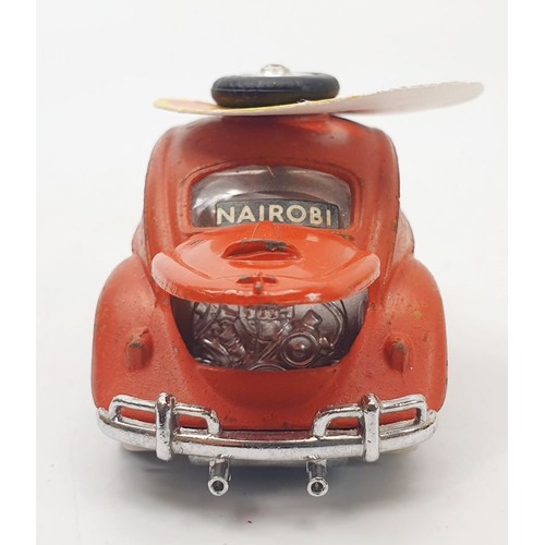 473 - A vintage Corgi Volkswagen 1200 In East African Safari Trim, 256 with reproduction box. UK shipping ... 