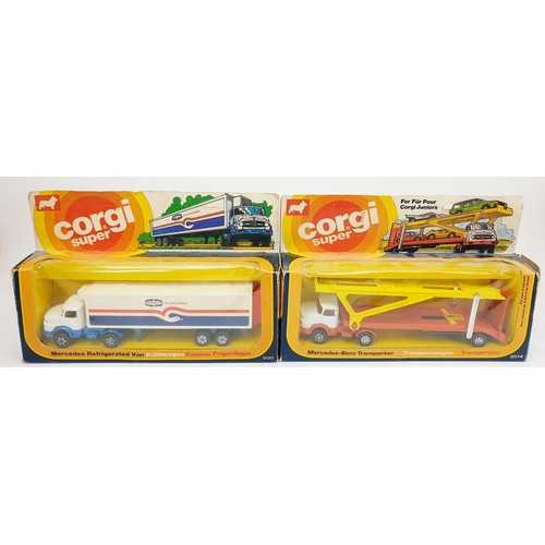 485 - A selection of boxed Corgi Trucks. UK shipping £14. We combine shipping.