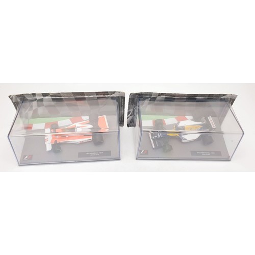 487 - Seventeen model F1 cars. UK shipping £14. We combine shipping.