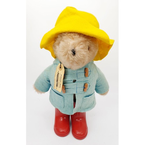 489 - A vintage Eden Toys Paddington Bear, length 14