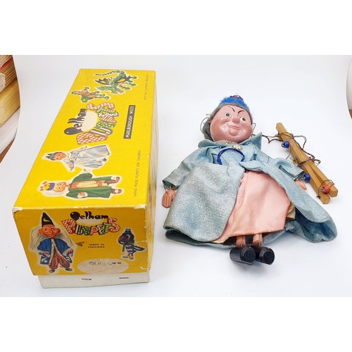 490 - A vintage boxed Pelham Puppet, Type SL Queen 1963, in original box with instruction leaflet. UK ship... 