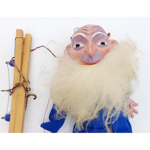 491 - A vintage boxed Pelham Puppet, Type SL Old Man 1963, in Giant box. UK shipping £14. We combine shipp... 