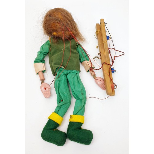 493 - A vintage boxed Pelham Puppet, Venus from Fireball XL5 with a glued on wig. UK shipping £14. We comb... 