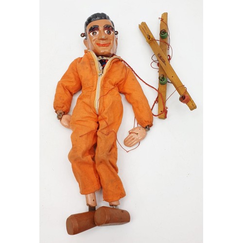 494 - A vintage boxed Pelham Puppet, Mike Mercury from Super Car (redressed) in unlabelled box. UK shippin... 