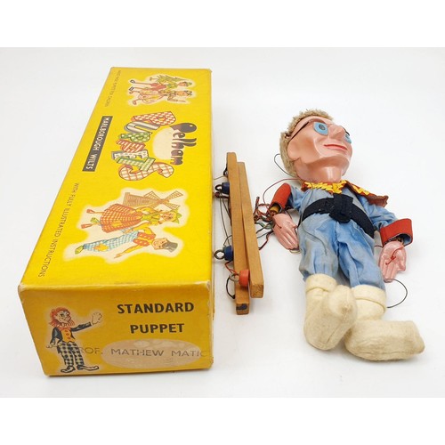 500 - A vintage boxed Pelham Puppet, Professor Matthew Matic in original box. UK shipping £14. We combine ... 