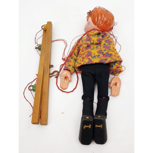 501 - A vintage Pelham Puppet, Jimmy Gibson from Super Car (redressed), no box. UK shipping £14. We combin... 