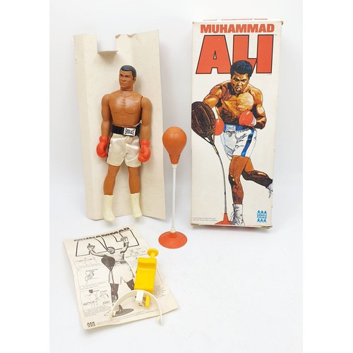 513 - A vintage boxed Denys Fisher Mohammed Ali boxing figure. UK shipping £14. We combine shipping.