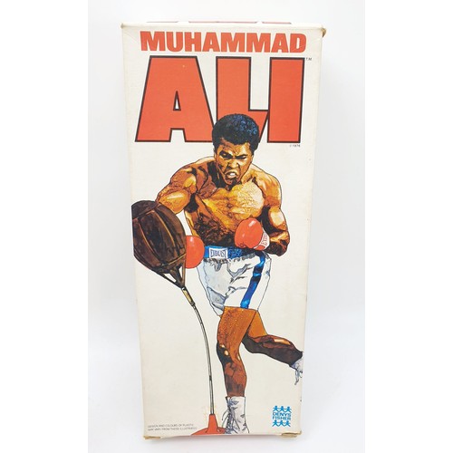 513 - A vintage boxed Denys Fisher Mohammed Ali boxing figure. UK shipping £14. We combine shipping.