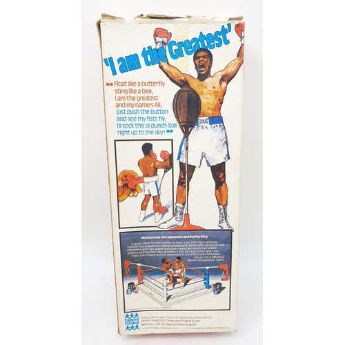 513 - A vintage boxed Denys Fisher Mohammed Ali boxing figure. UK shipping £14. We combine shipping.