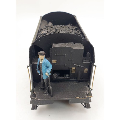 517 - An O gauge LMS No. 45611 Hong Kong locomotive and tender, locomotive length 11.75