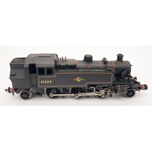 518 - A boxed Bachmann OO gauge 31-450 Ivatt 2-6-2 tank locomotive. UK shipping £14. We combine shipping.